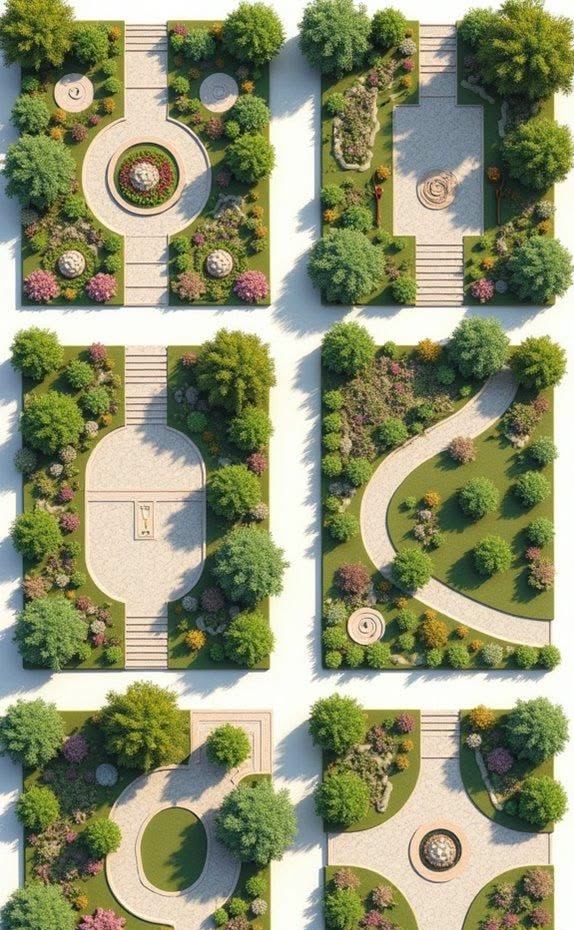 Bahçe peyzaj planları
